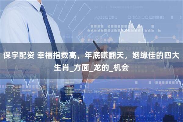保宇配资 幸福指数高，年底赚翻天，姻缘佳的四大生肖_方面_龙的_机会