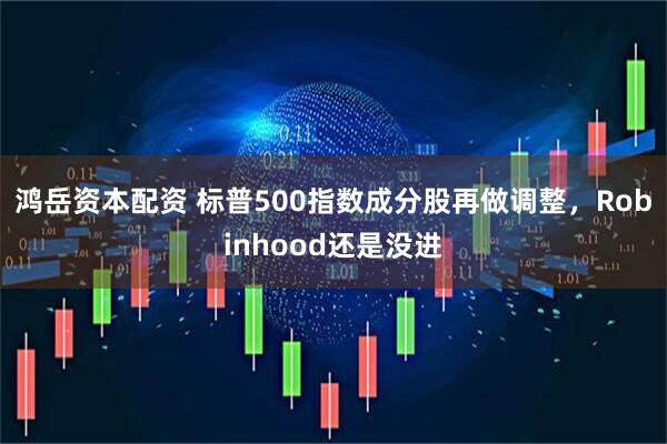 鸿岳资本配资 标普500指数成分股再做调整，Robinhood还是没进